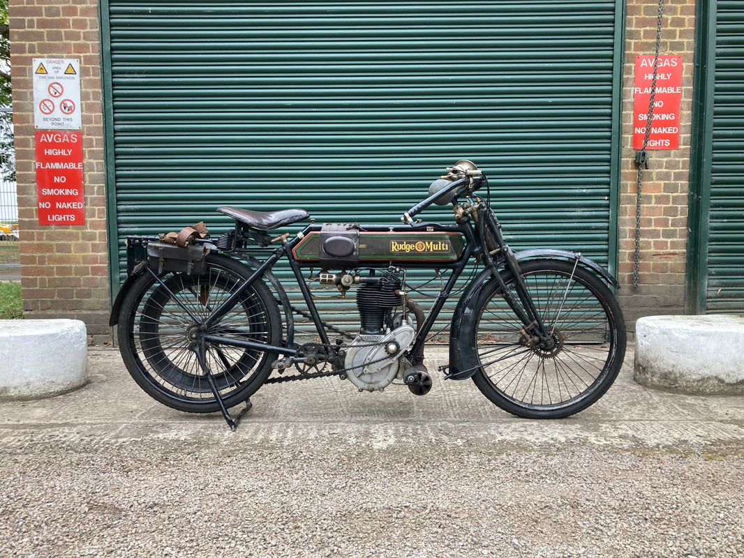 The 113 Year Old Rudge Motorcycle